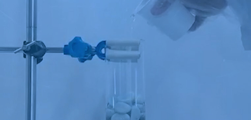 XS-108水溶性聚氨酯灌漿料（加強型）堵漏試驗